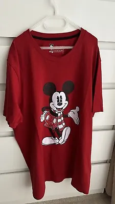 Buy Mickey Mouse Red Tshirt Men’s Size Large Intimissimi • 5£