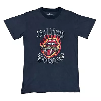 Buy THE ROLLING STONES Tattoo You Womens Vintage Style Band T Shirt XS Oversized • 12.71£