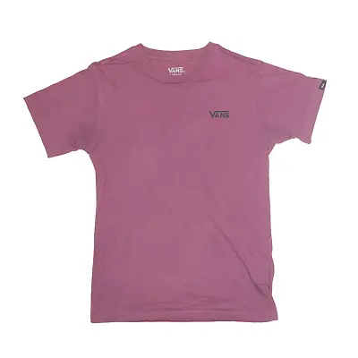 Buy VANS T-Shirt Pink Short Sleeve Mens XS • 7.99£