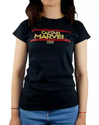 Buy Marvel Black Short Sleeved T-Shirt (Womens) • 14.99£