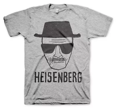 Buy Breaking Bad Heisenberg Sketch Mens T Shirt • 13.99£