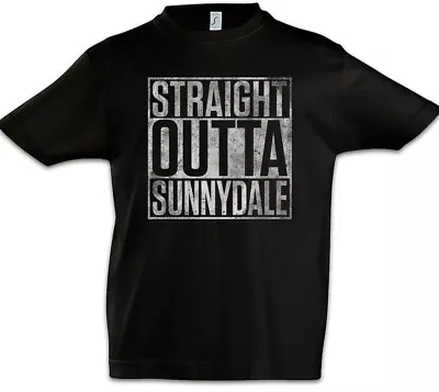 Buy Straight Outta Sunnydale Kids Boys T-Shirt Buffy The Fun Vampire Xander Willow • 17.99£