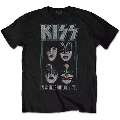 Buy KISS Kids T-Shirt Made For Lovin' You - Official Product Ages 1-14yrs - Free P&P • 12.95£
