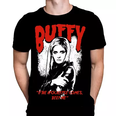 Buy Buffy Apocalypse - TV Show Movie Art- T-Shirt - TV Show Vampires • 20.95£