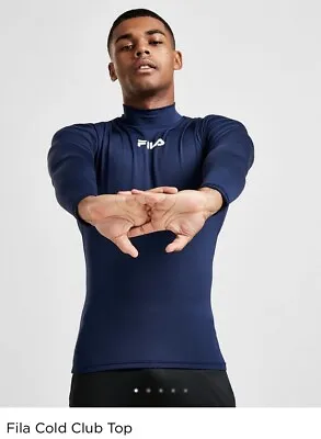 Buy Fila Sportswear Cold Club Top Long Sleeve T-Shirt Mens Shirts Gym Clothes Size L • 23.95£