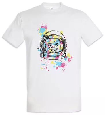 Buy Space Cat II T-Shirt Astronaut Cats Love Space Planets Cosmos Addiction Fun • 22.74£