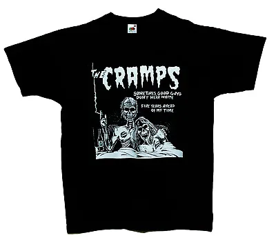 Buy The Cramps Punk Rock Psychobilly Black T Shirt Unisex Short Sleeve Top • 13.55£