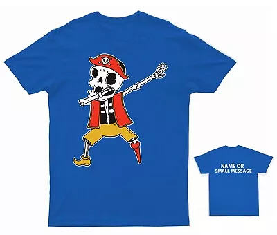 Buy Dabbing Skeleton Pirate Dab Wooden Leg T-shirt Skull Captain Nautical  Treasure • 10.95£