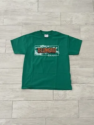 Buy Vintage Early 2000s Yellowcard Ocean Avenue Green Kids T Shirt Lobster Records • 11.85£