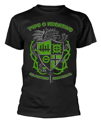 Buy Type O Negative Wolf Crest Black T-Shirt OFFICIAL • 17.79£