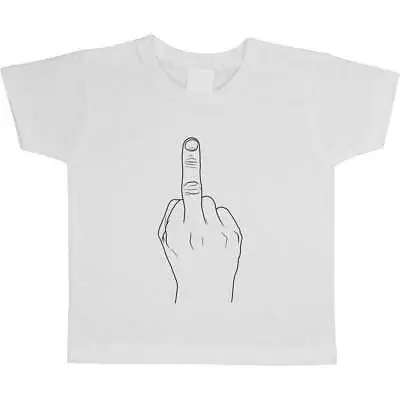 Buy 'Middle Finger' Children's / Kid's Cotton T-Shirts (TS035470) • 5.99£