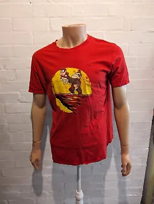 Buy Donkey Kong Diddy Lion King Style Large Gildan Cotton Tshirt Tee Top Nintendo • 16.75£
