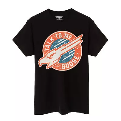 Buy Top Gun: Maverick Mens Talk To Me Goose T-Shirt NS7223 • 21.61£