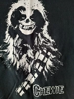Buy Official Misfits T-Shirt Small Star Wars Chewie Chewbacca • 5£