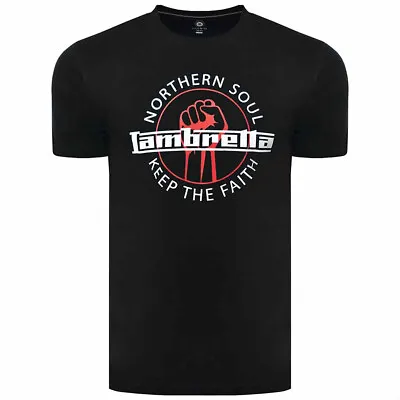 Buy Lambretta Northern Soul Keep The Faith T-Shirt Size 2XL (BNWT) • 14.99£