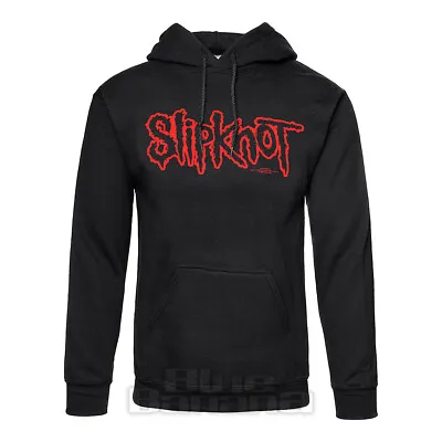 Buy Slipknot - Logo - Unisex Black Pullover Hoodie With Back Print • 29.95£