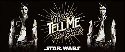 Buy Star Wars Never Tell Me The Odds Hans Solo Rare Mug Gift Idea Official Merch • 9.99£