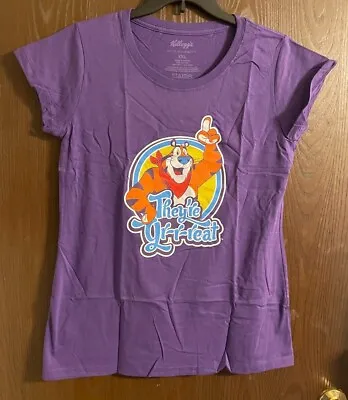 Buy Kellogg's Purple TonyTiger  They're Gr-r-reat' Graphic T-Shirt Junior Size XXL • 20.84£