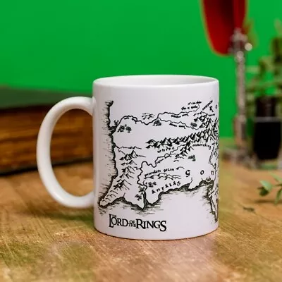 Buy Official Lord Of The Rings Middle Earth Map Mug • 9.99£