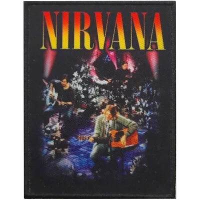 Buy Officially Licensed Nirvana Unplugged Sew On Patch- Music Band Rock Patches M105 • 4.29£