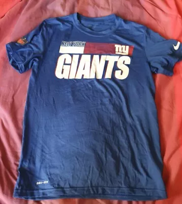 Buy New York Giants T-Shirt Men's Nike NFL Legend Sideline Logo Top  Small 36 Chest • 9.99£