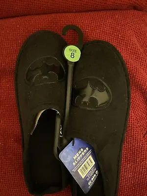 Buy Batman  Sign Size  8 Men’s Slippers • 15£