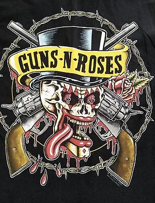 Buy Rare Vintage 1990 Guns N Roses T Shirt BROCKUM 90’s L Large • 80£