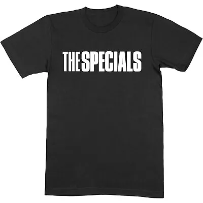 Buy THE SPECIALS - Official Licensed Unisex T- Shirt - Solid Logo  -  Black  Cotton • 17.99£