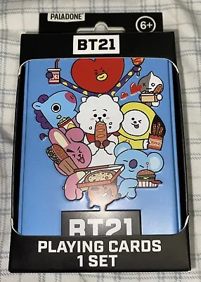 Buy BTS KPOP BT21 Playing Cards Set In Tin Box Korean Pop Merch Paladone • 23.63£