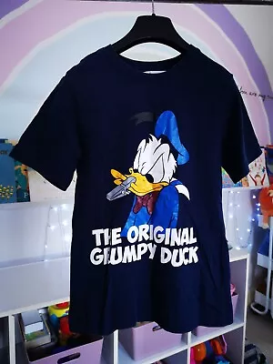 Buy Boys H&M Top, Donald Duck, Disney TShirt, 8/10 Years • 1£
