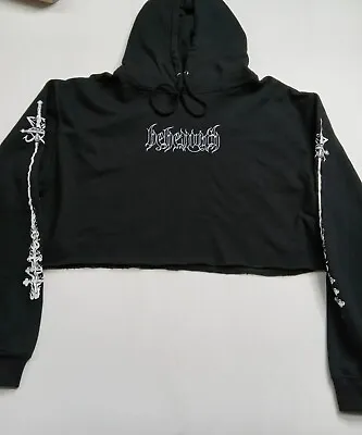 Buy Behemoth Cropped Black XL Hoodie • 18.96£