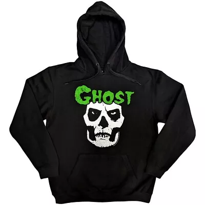 Buy GHOST UNISEX PULLOVER HOODIE: SKULL (Large Only) • 29.99£