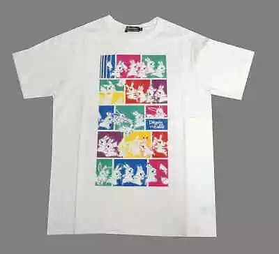 Buy Pokemon Center Limited T-shirt Pikachu & Eevee L Size White Len:71cm Width56cm • 103.25£