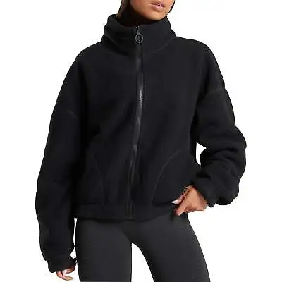 Buy Gymshark Sherpa Womens Jacket - Black • 34.95£