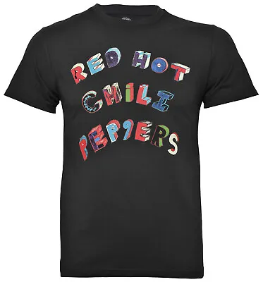 Buy Red Hot Chili Peppers T Shirt Colourful Letters Official RHCP New • 15.35£