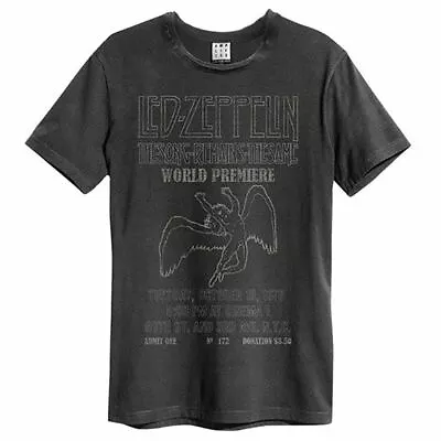 Buy Amplified Led Zeppelin The Song Remains Charcoal T-Shirt • 18.36£