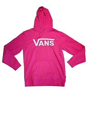 Buy Vans Classic PO Hoodie Womens Mens Unisex Size Large Pink Magenta • 33.15£