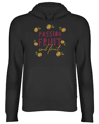 Buy Passion Fruit Hoodie Mens Womens Tropical Exotic Soul Fruit Top Gift • 17.99£