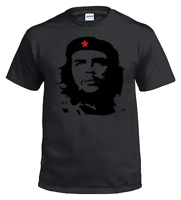 Buy Che Guevara BLACK T-Shirt Silhouette Iconic Retro Political Revolution Cuba Top • 10.99£