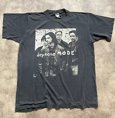 Buy Vintage Depeche Mode Tour T Shirt 1993 Trashed Distressed Shirt 90s Read Des  • 89£