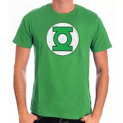 Buy Justice League Green Lantern Logo T-Shirt XL • 12.50£