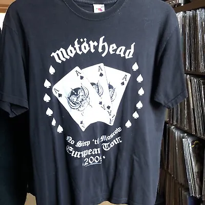 Buy Motörhead. No Sleep Till Moscow . T-shirt. European Tour 2009. Medium ,dates , • 9.99£