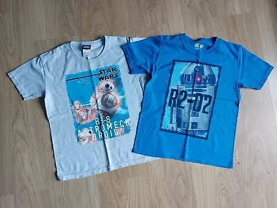 Buy Boys Star Wars T Shirt Bundle 9-10 Years R2 D2 X2 Items • 5.99£
