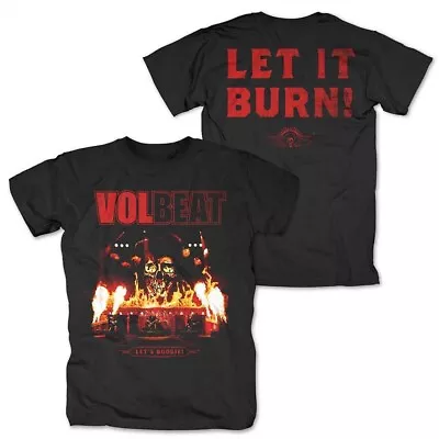 Buy Volbeat Let It Burn T-Shirt Gr.M Five Finger Death Punch Shakra Godsmack Fozzy • 25.64£