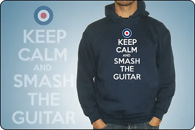 Buy Unisex Sweatshirt Or Child Keep Calm And Smash The Guitar The Who Pete Townshend • 34.86£