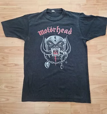 Buy Motörhead Iron Fist 1982 Tour Vintage T-Shirt • 249.95£