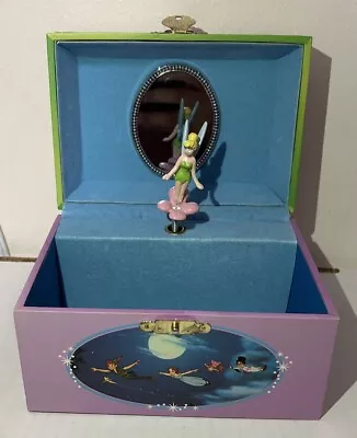 Buy Disney Tinkerbell “ You Can Fly” Music Box - Peter Pan Trinket Box Jewelry • 16.44£