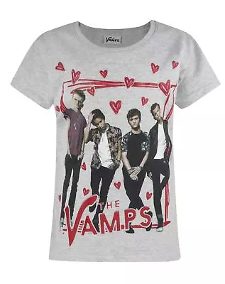 Buy The Vamps Grey Short Sleeved T-Shirt (Girls) • 15.23£