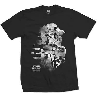 Buy STAR WARS Mens White T-Shirt ROGUE ONE Stormtrooper • 7.89£