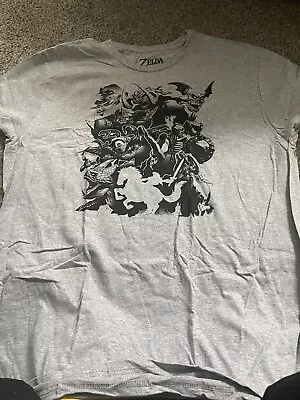 Buy The Legend Of Zelda Collage T Shirt New Official 2018 Nintendo Video Game Rare • 5£